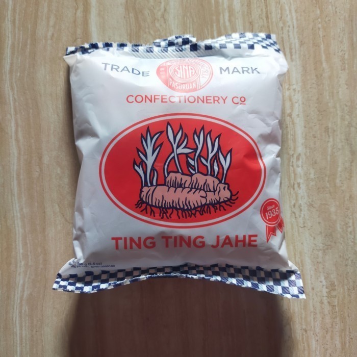 

permen ting ting jahe 100gr ginger candy