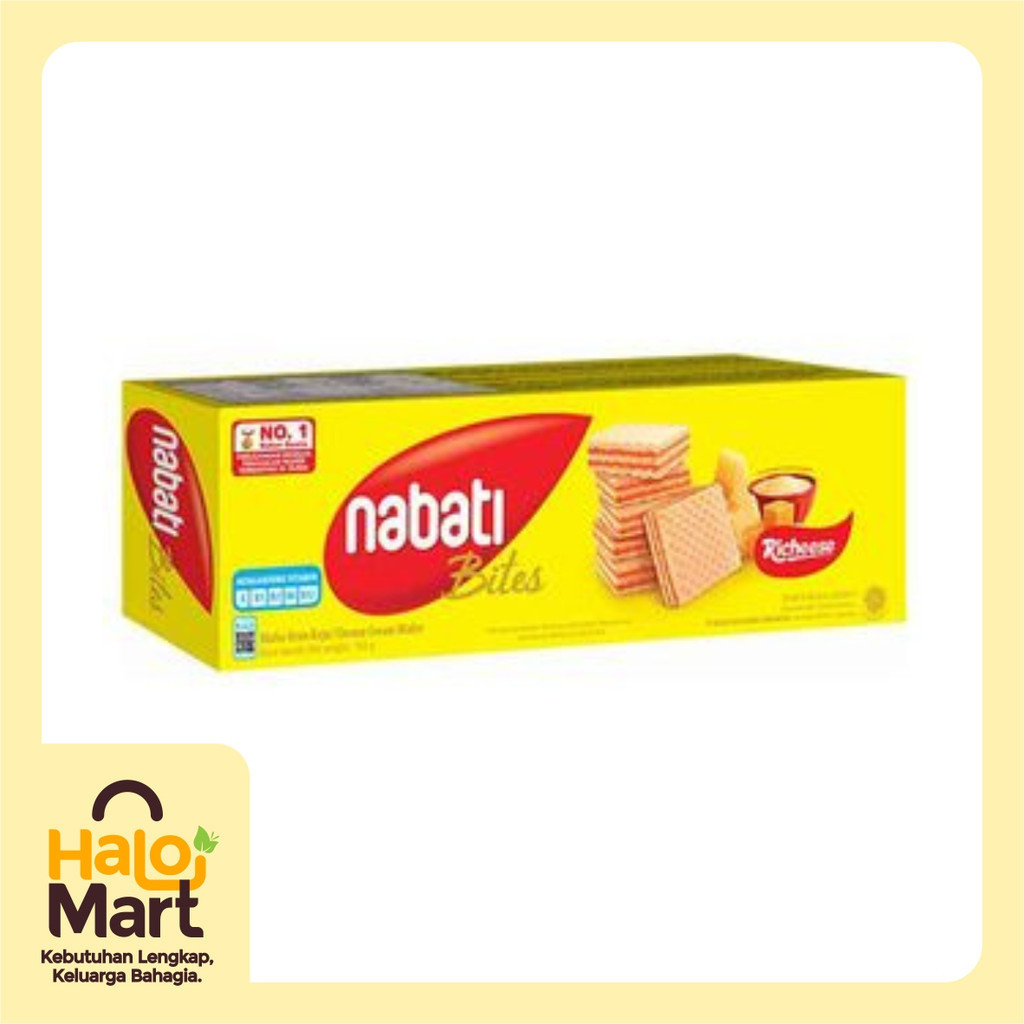 

NABATI BITES RICHEESE WAFER BOX 163 G