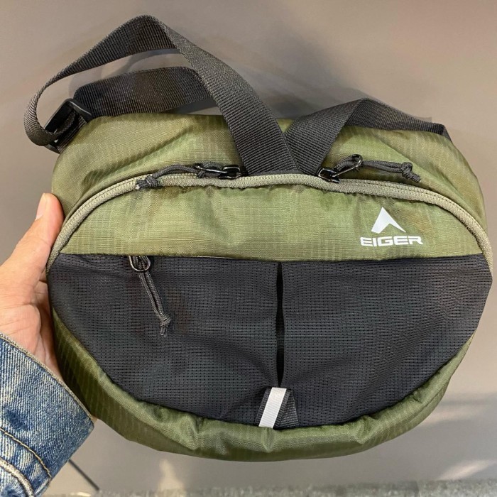 EIGER TAS SELEMPANG PRIA SHOULDER BAG PARADISE 1.0 2L - OLIVE