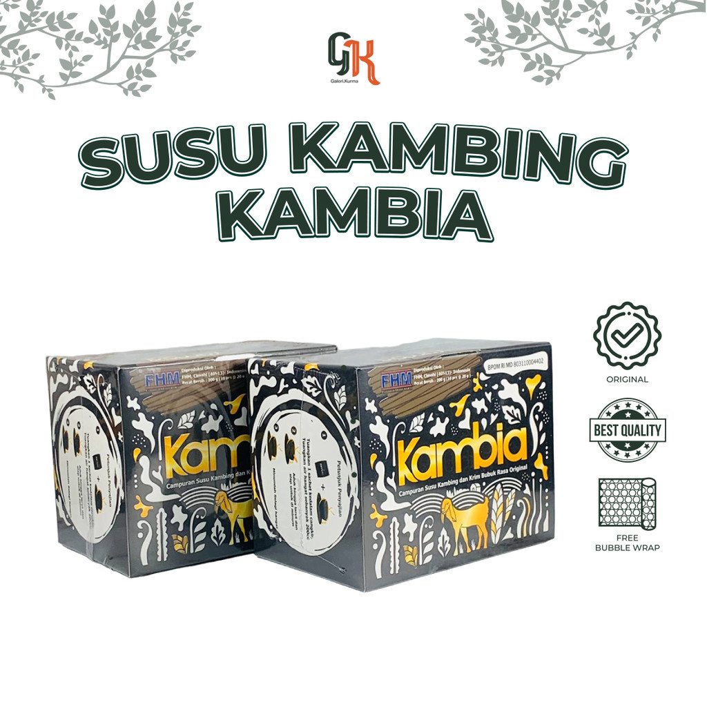 

SUSU KAMBING KAMBIA ETAWA ORIGINAL SERBUK ORGANIK PREMIUM 1pack
