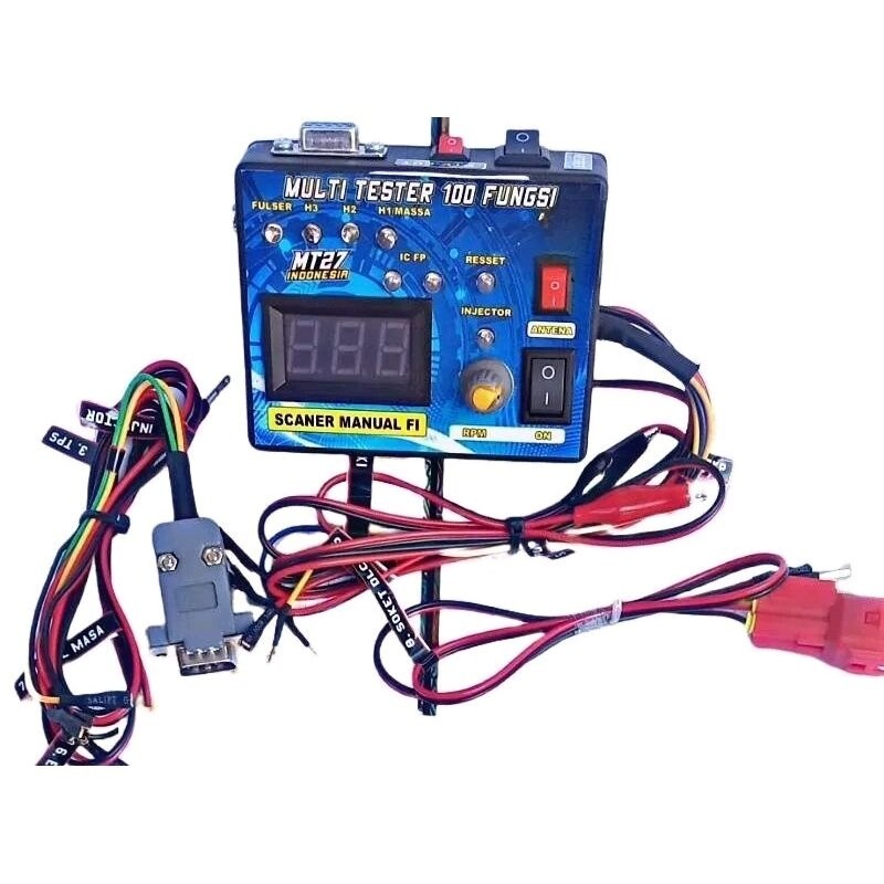 multi tester 100 Fungsi termurah modul fi scaner manual alat tes sensor aktuator sistem full injeksi