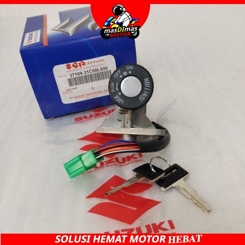 Kunci Kontak Key Set Suzuki Crystal  ORIGINAL