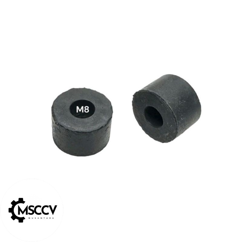 monting karet rubber c karet monting m8 untuk baut 12 ring tebal original KARET Knalpot