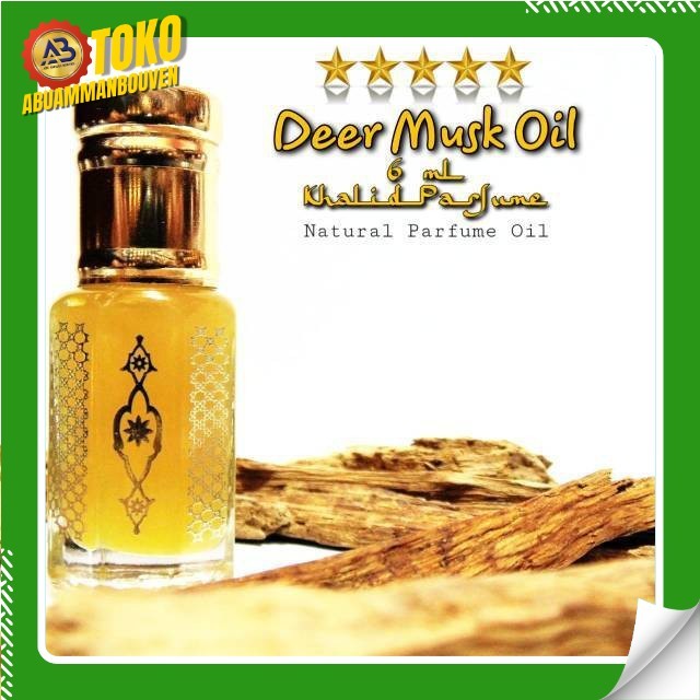 original Parfum Deer Musk Oil atau Kasturi Kijang Oil 6 ML Import Arab Saudi
