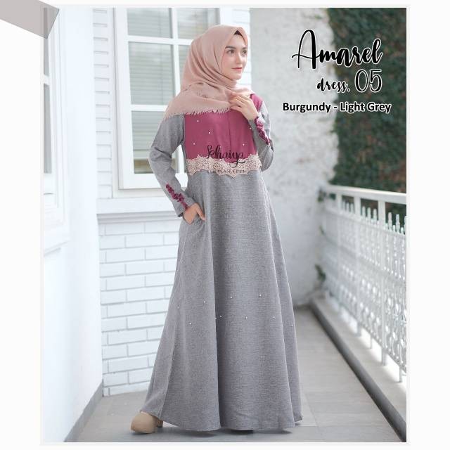 Gamis Amarel by Khaiya || Gamis Dewasa