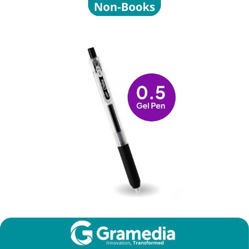 

[Gramedia Cijantung] Estudee Chiiku Gelpen 0.5 Black EGP-26