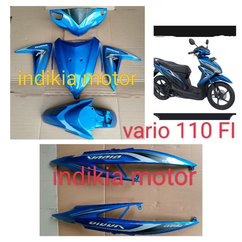 cover body bodi full halus vario 110 fi biru ,,,