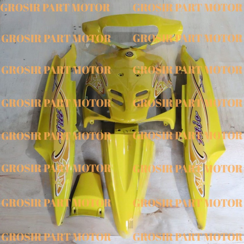 Body Mio Sporty Full Set 2004 kuning Body Halus Mio Sporty Mio Lama