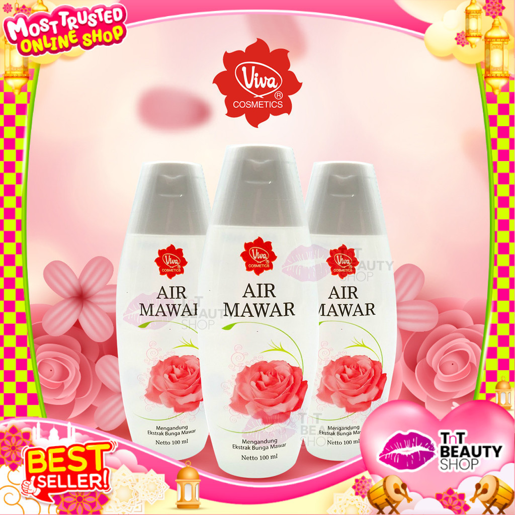 Viva Air Mawar 100 mL | Rose Water  | TnT Beauty Shop