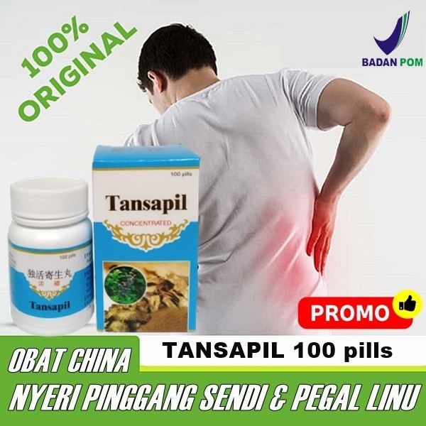 Tansapil obat sakit pinggang belakang sebelah kanan herbal cina