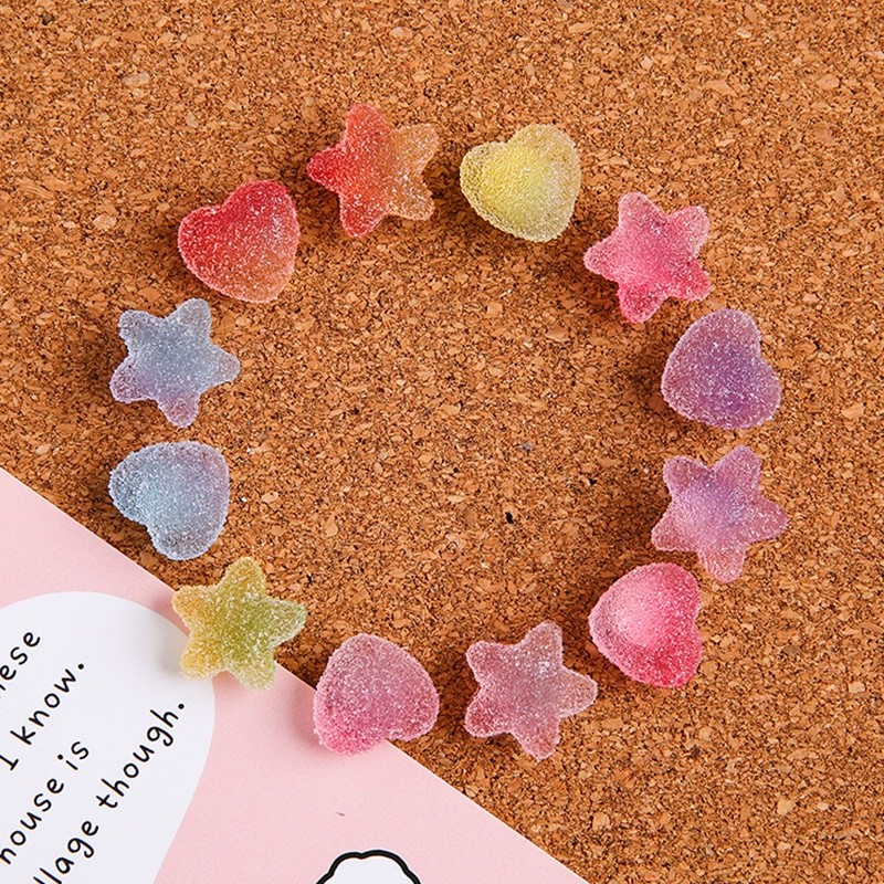 

6 Pcs Lovely Soft Candy Shape Thumbtacks Creative Photo Wall
