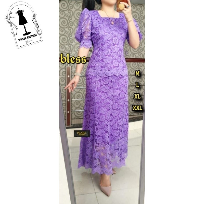 WBM Setelan Rok Panjang Wanita Kekinian Setelan Rok Wanita Baju Lengan Balon