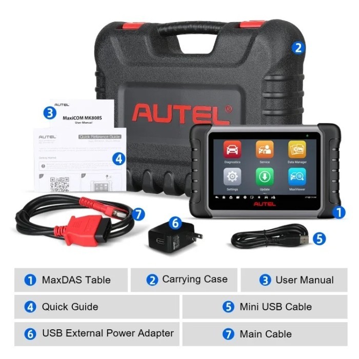 All New Autel MX808S - Scanner Mobil bisa Bahasa Indonesia baru