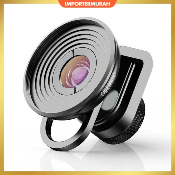 Lensa Kamera Smartphone Universal Clip 10X Macro Lens - APEXEL HD5M