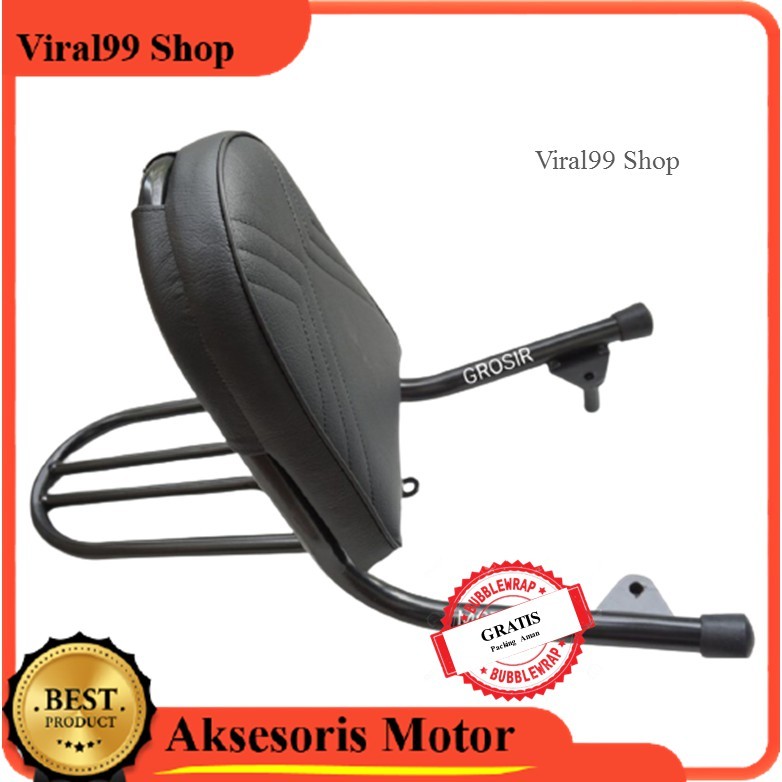 Sandaran Jok Motor Vario 110 Karbu FI Techno 125 / 150 LED Release 