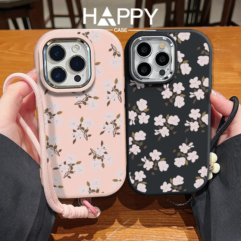 Applicable to iPhone 15 Pro Max Phone Cases iPhone 14 Pro cartoon white bouquet iPhone 13 iPhone 12 
