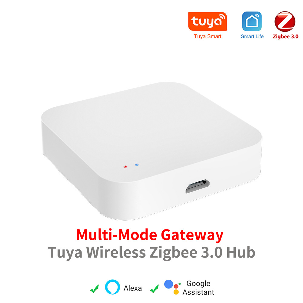 Tuya ZigBee/BLE Smart Gateway Hub Smart Home Bridge Smart Life APP Wireless Remote Controller Works 