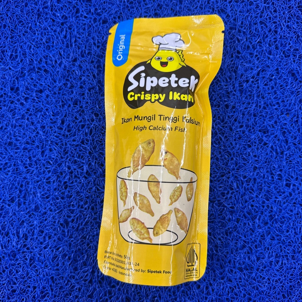 

SIPETEK CRISPY IKAN ORIGINAL 50GR