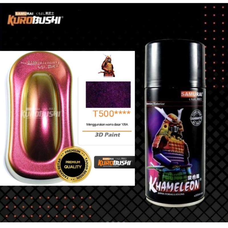 Cat spray pilok pilox samurai bunglon t500 300ml bunglon khameleon