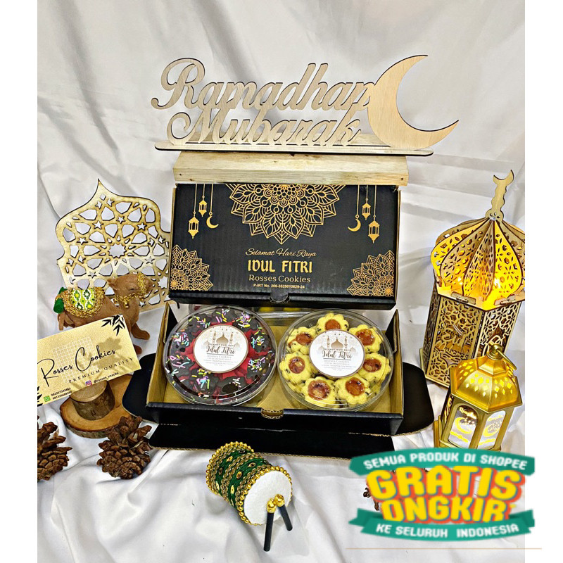 

[TERLARIS] HAMPERS KUE KERING LEBARAN/ keluarga oleh oleh