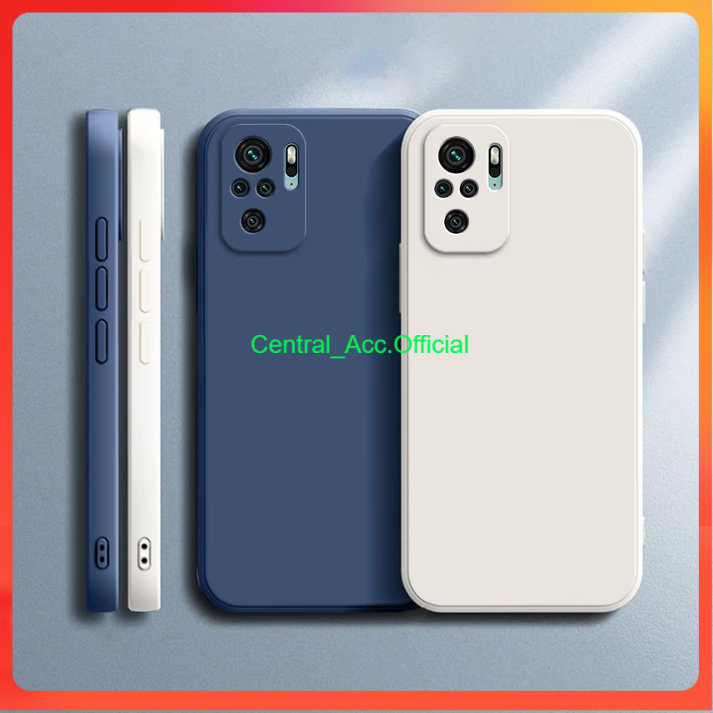 C [ XIAOMI REDMI NOTE 10 4G / REDMI NOTE 10S 4G ] SOFT CASE LIQUID MACARON SLIM CANDY BLUDRU ANTI JA