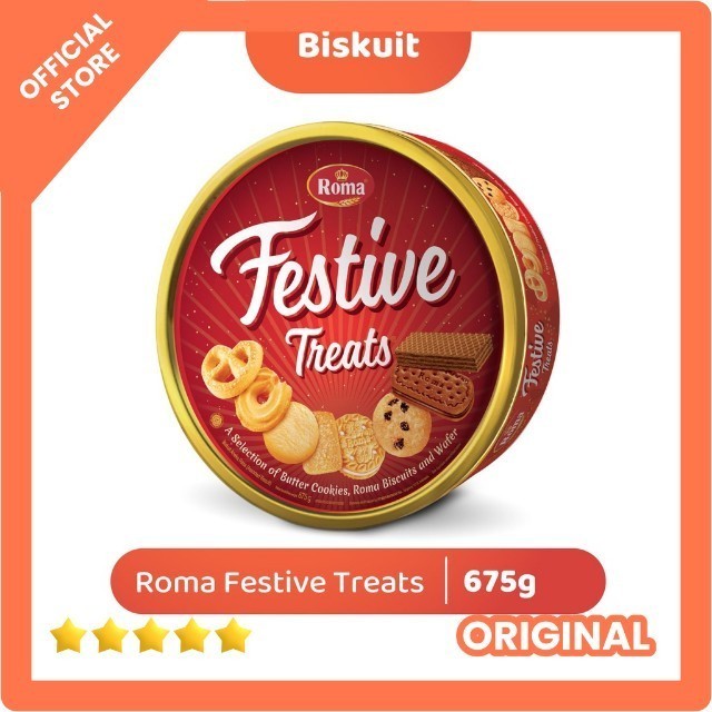 

Roma Festive Treats 675 Gr Tin