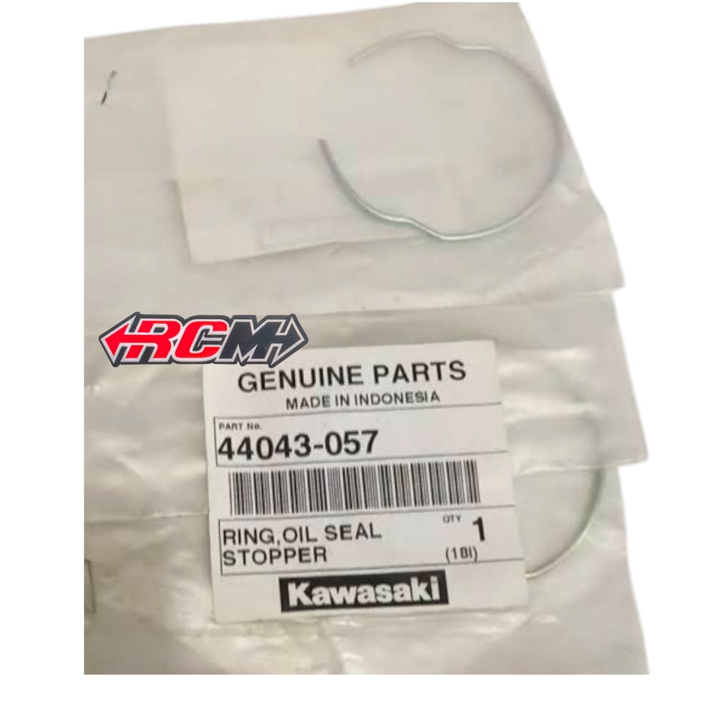 44043-057 CLIP OLI SEAL RING SNAP KANCINGAN KLIP SKOK SHOCK DEPAN NINJA 150 R RR SS 2TAK 2T 2 TAK T 