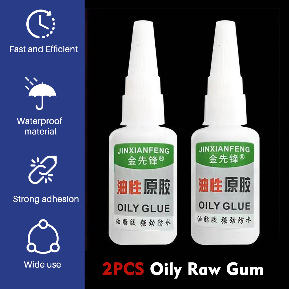 

1/2PCS Lem Super Glue 50gr Perekat Kuat Lem Korea Sepatu Sandal Lem Setan Universal Dengan Lem Berminyak Penetes