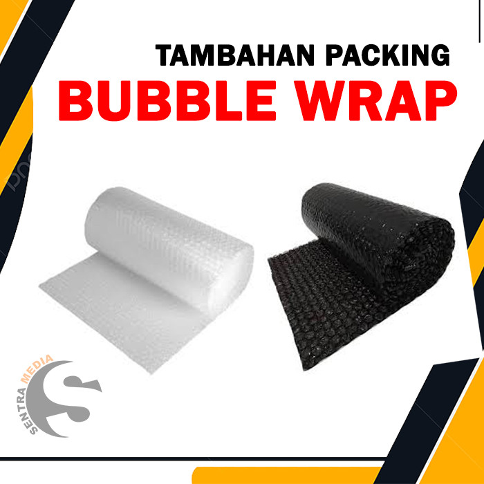 

extra packing bubble warp (tidak di jual terpisah)