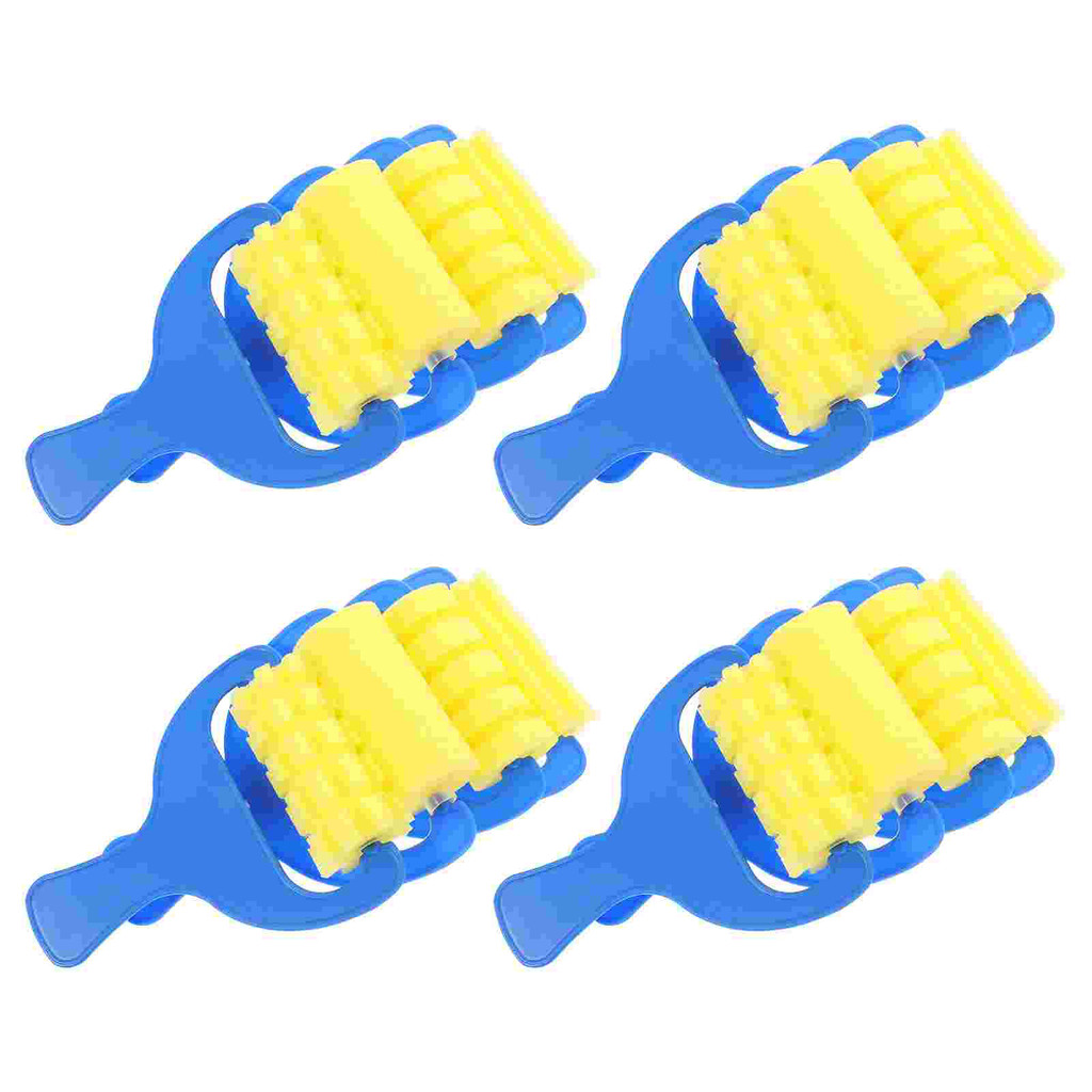 

12 Pcs Paint Brushes for Kids Roller Sponge Graffiti Painted Painting Children Drawing Sponges Baby