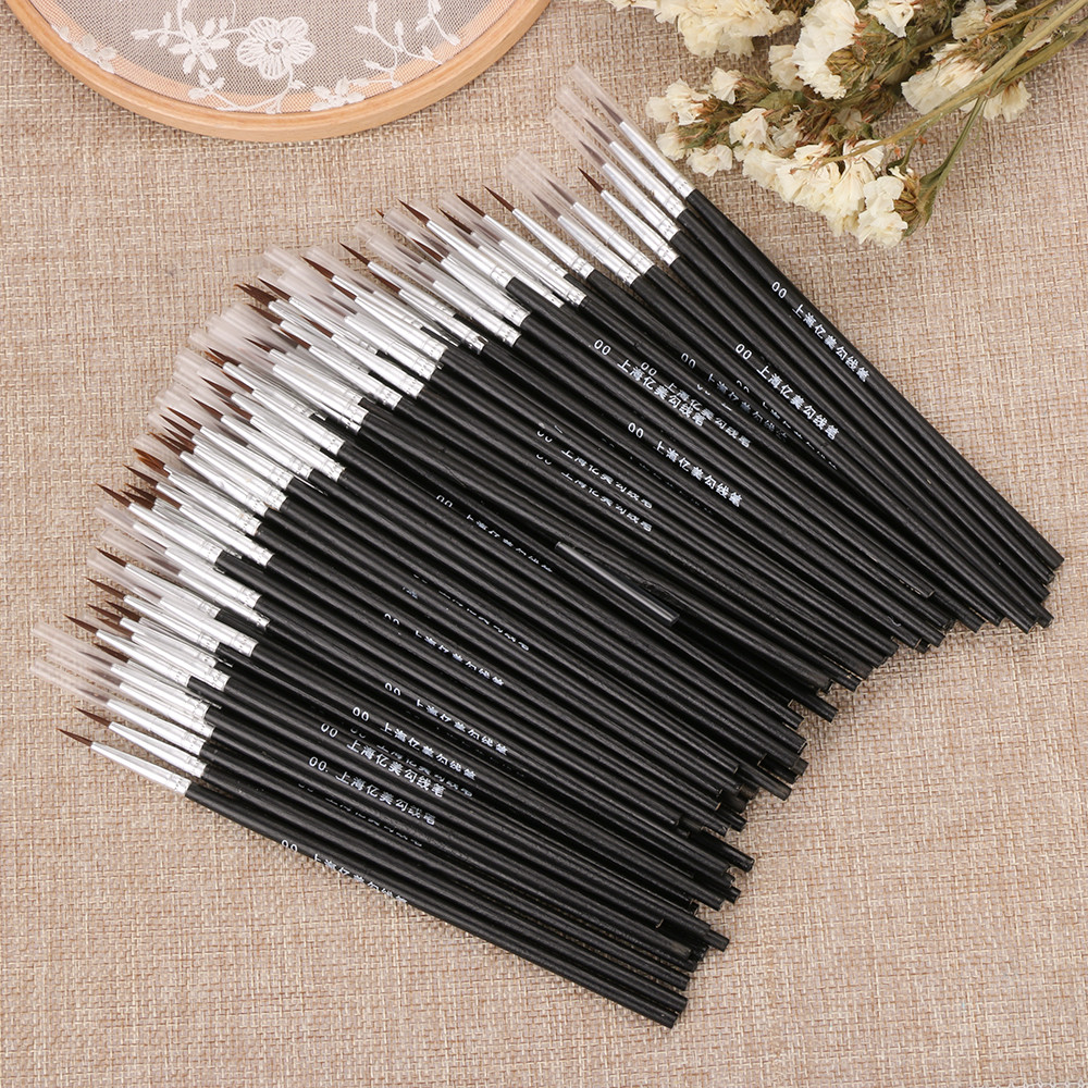 

1Set Acrylic Painting Pen Fine Hand Painted Thin Hook Line Pen Drawing Art Pen Paint Brush Nylon Brush Art Supplies