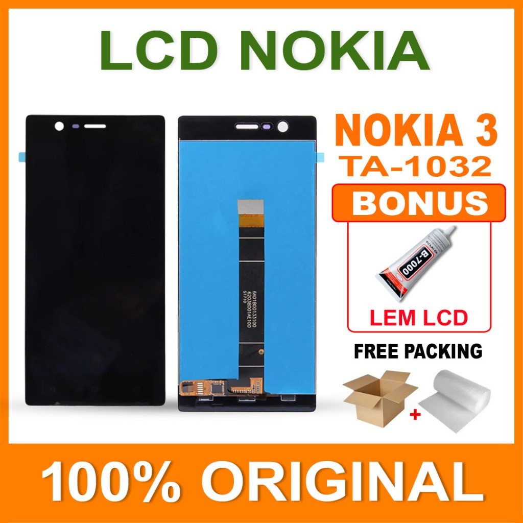 LCD NOKIA 3 / TA-1032 FULLSET TOUCHSCREEN