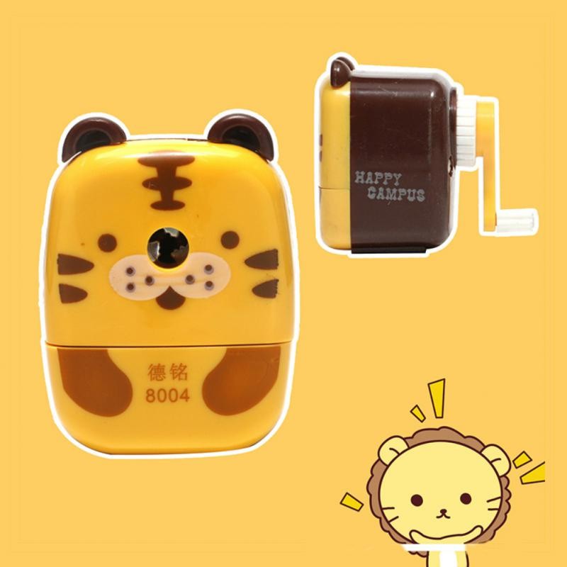 

Animal Shaped Cartoon Panda Tiger Pencil Sharpener Kids School Sipplies Home Office Desktop