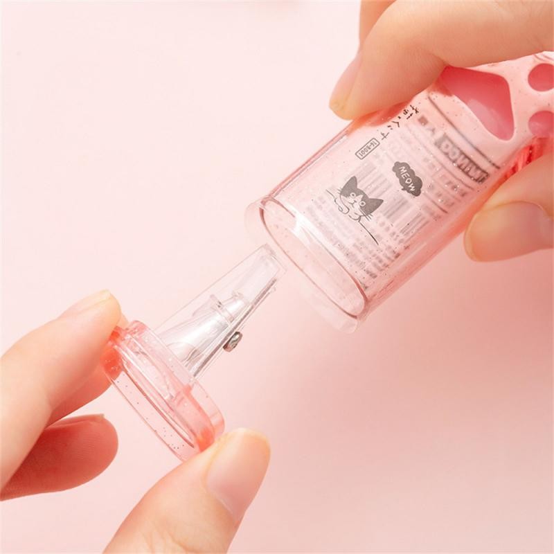 

Pencil Sharpener Random Color Creative Cat Paw Kawaii Stationery Office School Supplies Korean Stationery