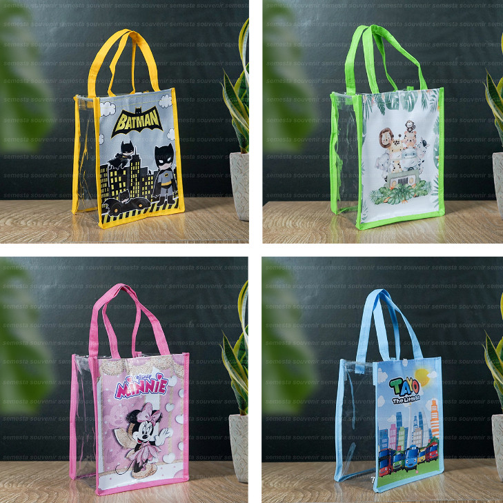 

READY STOCK Tas Ultah / Tas Ulang tahun Anak / Tas Ultah Kombinasi Mika /Goodie Bag Hampers Souvenir