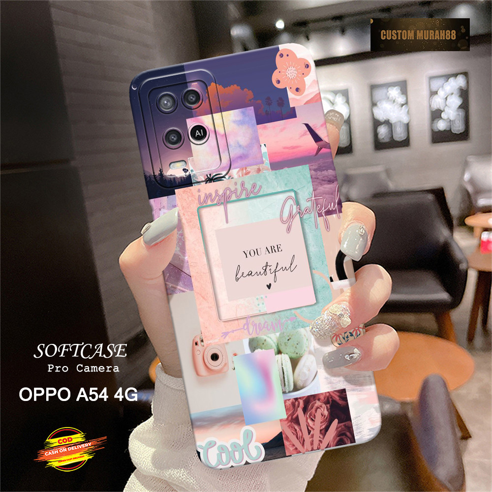 Case OPPO A54 4G Terbaru - Fashion Case Aesthetic - Casing Hp OPPO A54 4G - Soft Case Hp OPPO A54 4G