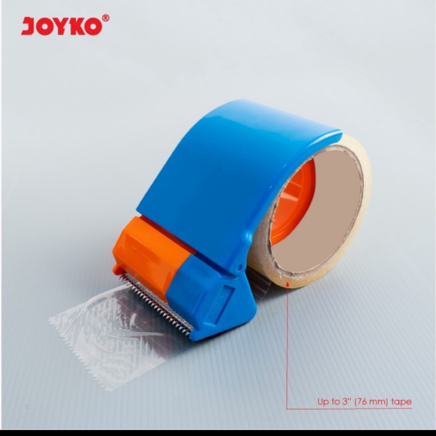 

gk JOYKO TD-3 Super Blade Tape Cutter Dispenser Besi 3inch / 75mm - Rumah Alat Potong Lakban TD3