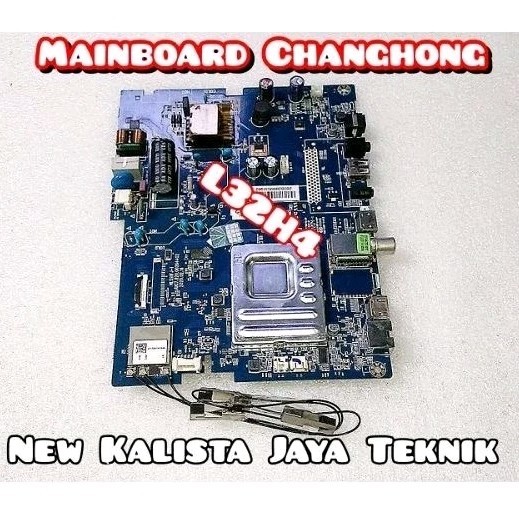 MAINBOARD TV CHANGHONG L32H4 L32H7 ORIGINAL MB CHANGHONG 32H4 32H7 MOTHERBOARD TV L32H4 L32H7 MESIN 