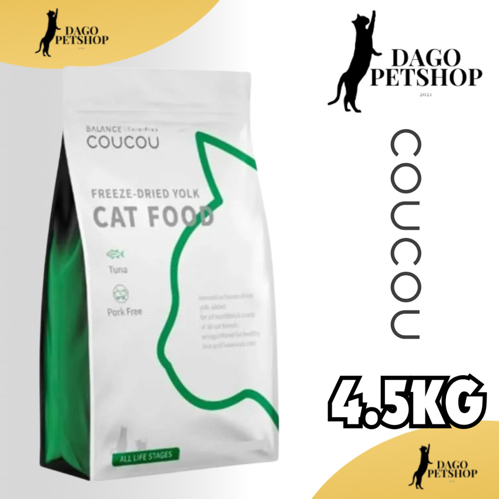 Coucou dry Cat Food Tuna All Life Stages 4,5Kg