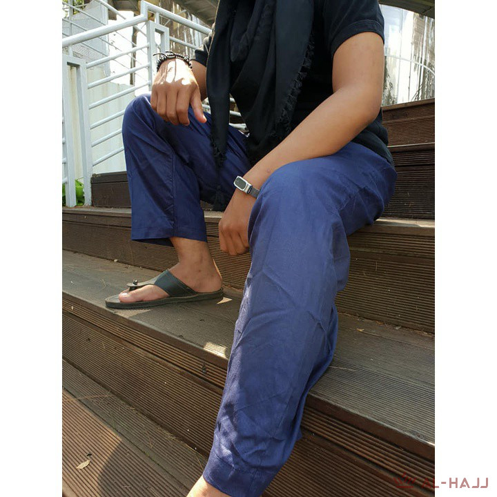 RB Celana Sirwal Jumbo M - XXXXXL Celana Solat Cingkrang Celana Muslim pria Celana Jumbo Pria Al