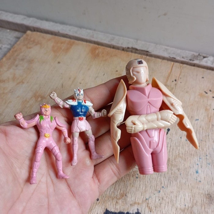 BB99 3 pcs mainan saint Seiya vintage