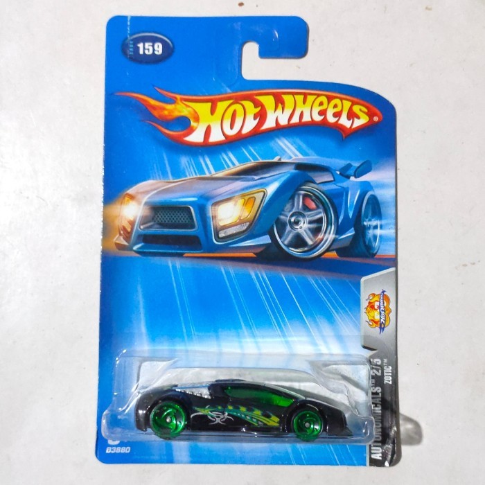 SR99 Hotwheels Hot Wheels Zotic Hitam 2005 Autonomicals