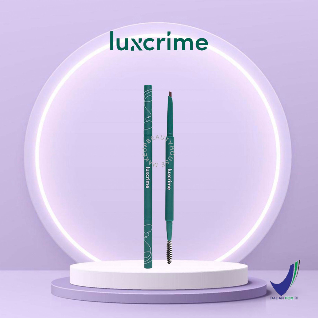 LUXCRIME Slim Triangle Precision Brow Pencil - Eyebrow / Pensil Alis