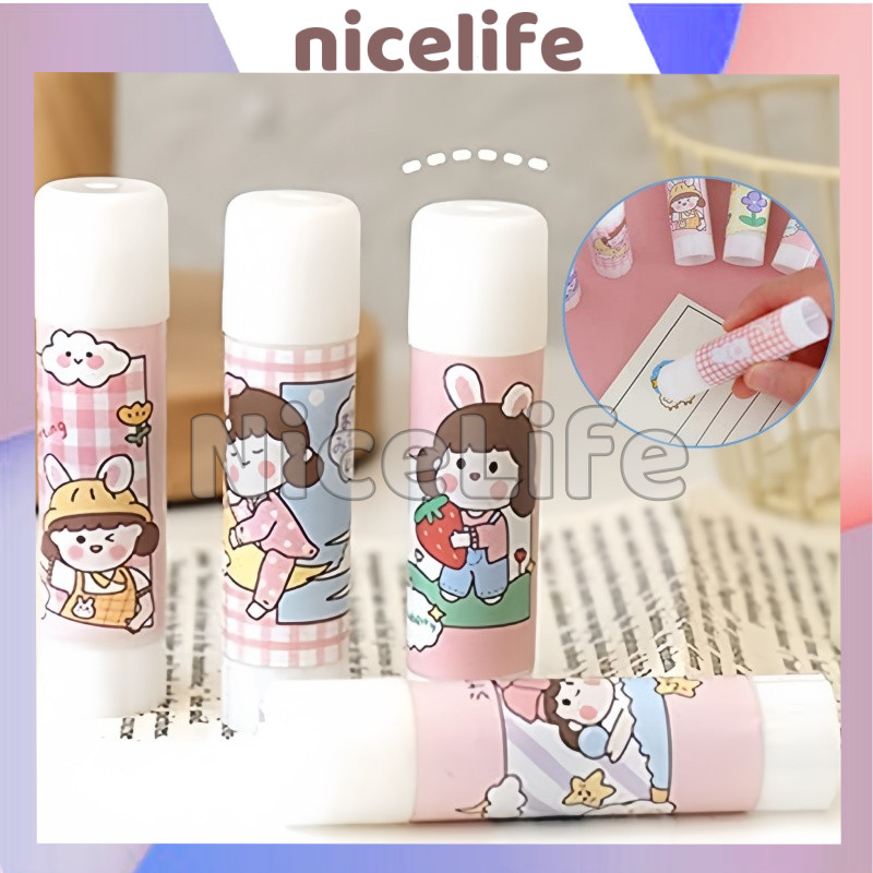 

Lem Padat Kartun / Lem Kertas Karakter Kartun Anak Anak / Glue Stick / Lem Stik Animasi Fancy Kecil