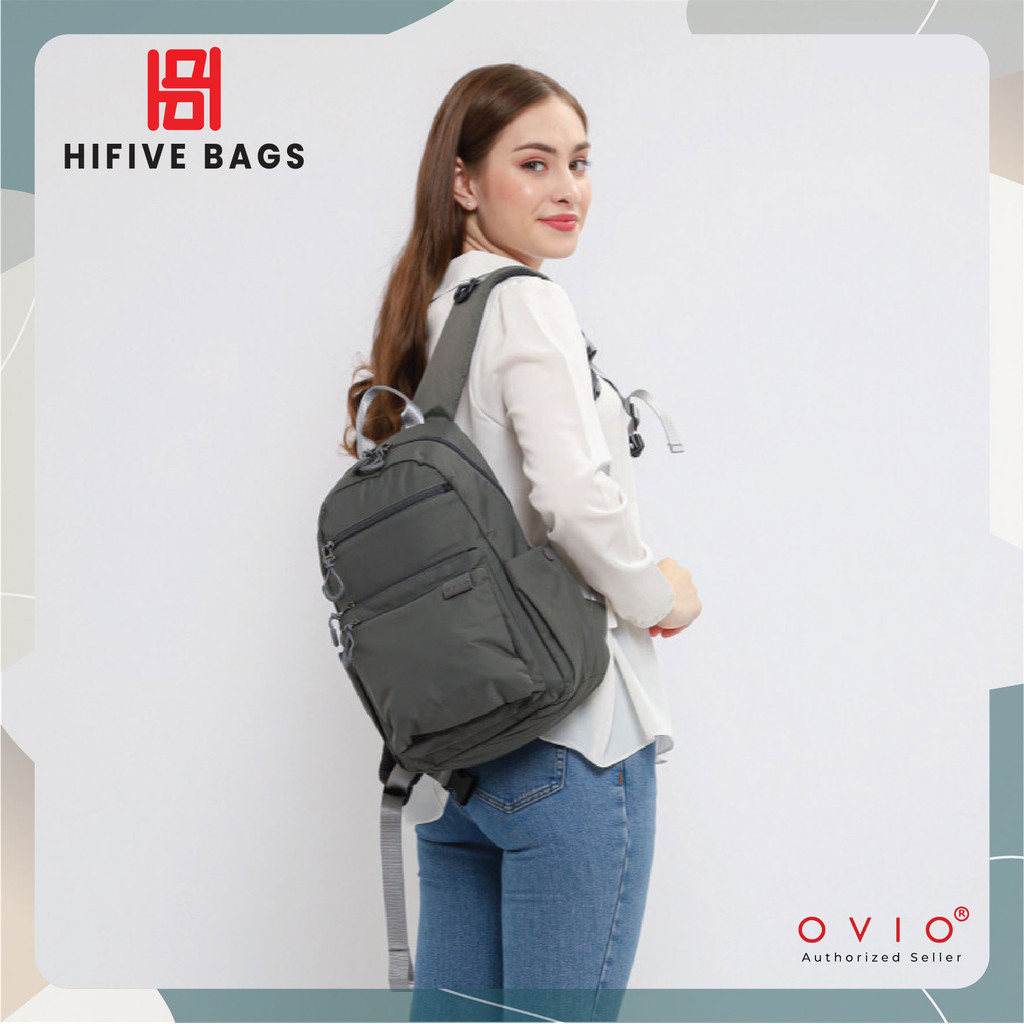 Tas Ransel Backpack PREMIUM IMPORT Bag - Ovio 2802-02 ORIGINAL