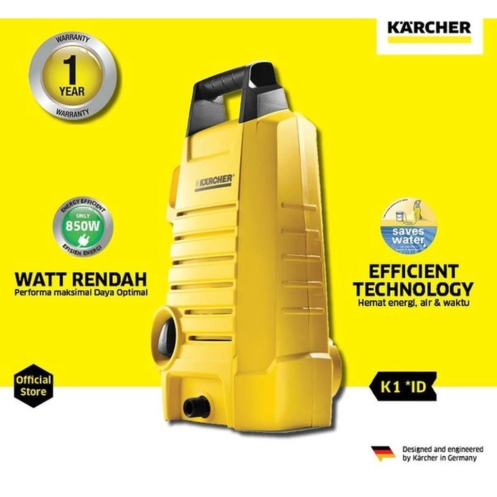 Karcher K1 Mesin Jet cleaner cuci steam mobil motor taman debu