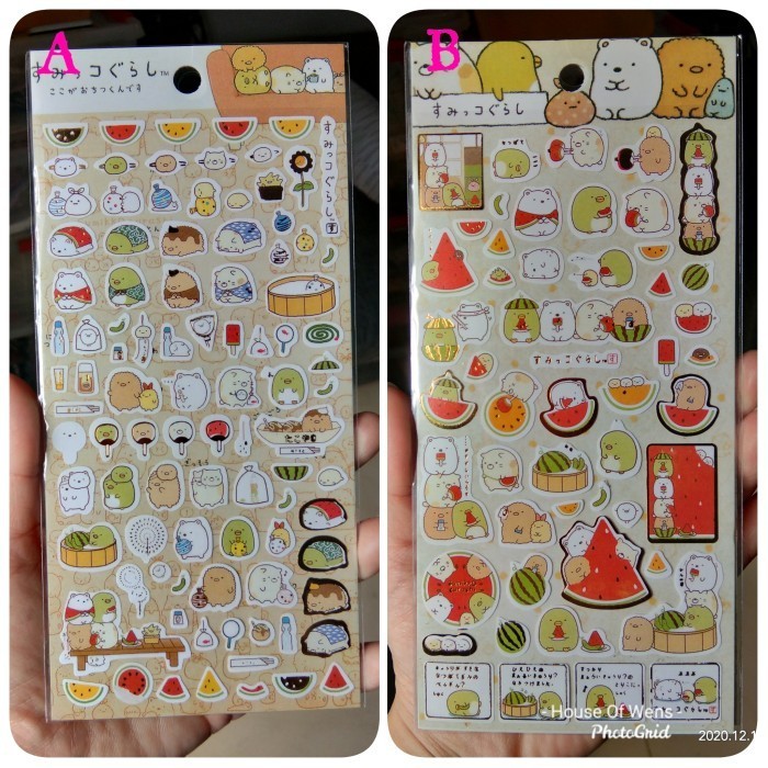 

STICKER SUMIKKO GURASHI WATERMELON - STICKER ANAK LUCU ORIGINAL