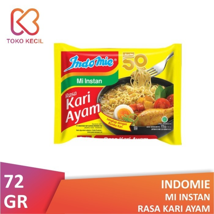 

Indomie Kari Ayam 72gr