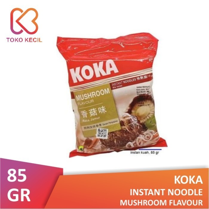 

Koka Instant Noodle Mushroom Flavour 85gr