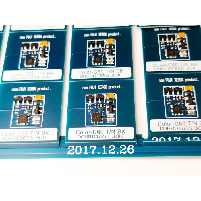 Raja Chip Xerox Color C 60/70 Chip Toner C/M/Y/Q - Hitam